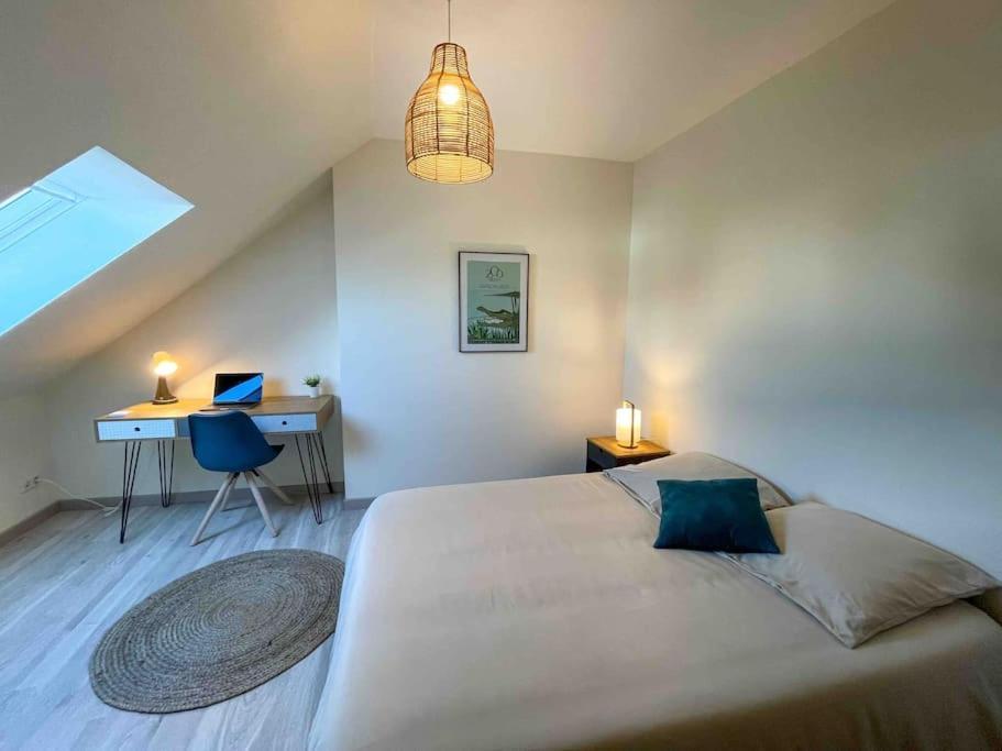 4 Chambres - Grande Maison - Parking - Jardin 阿棉 外观 照片