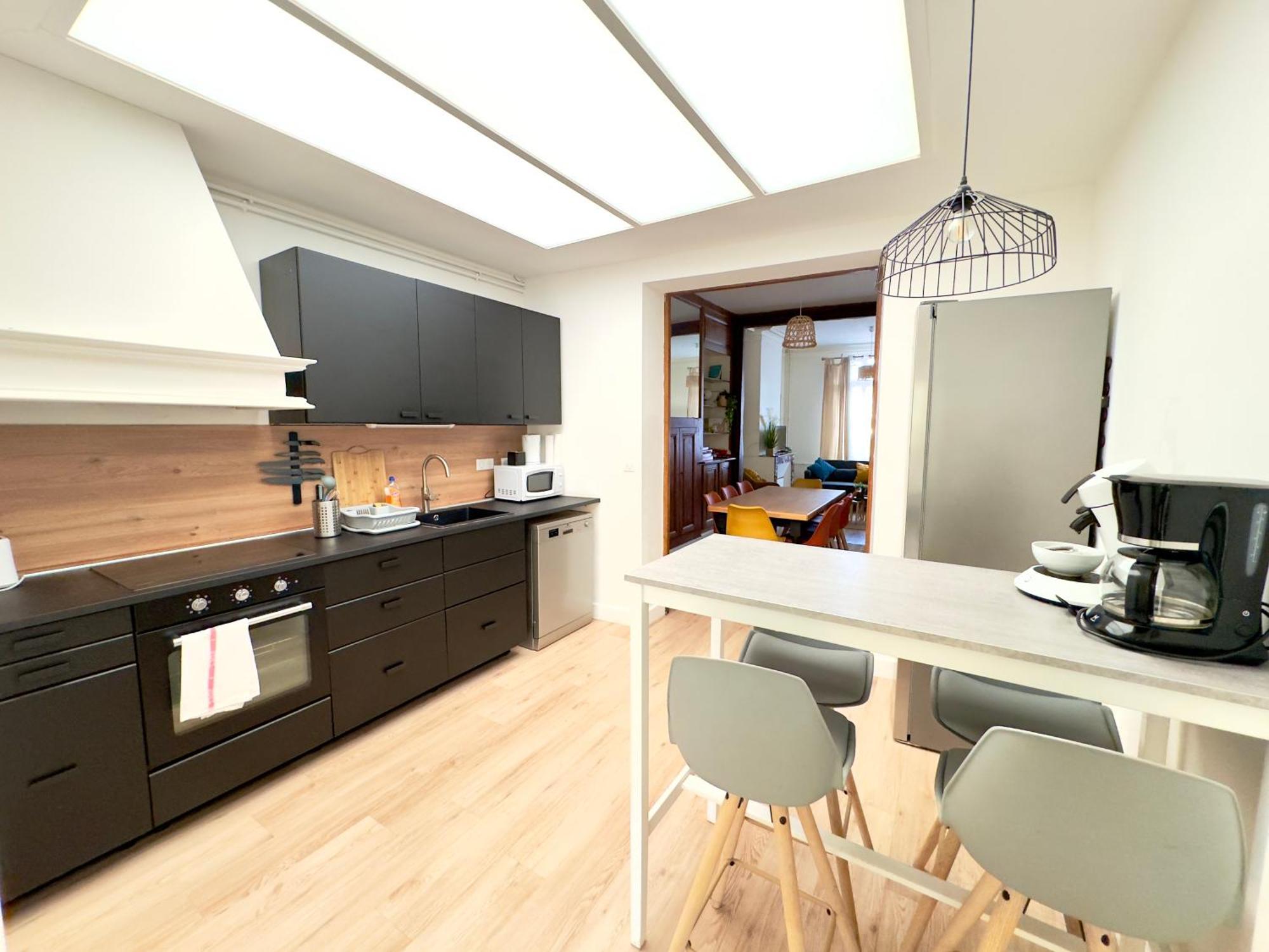 4 Chambres - Grande Maison - Parking - Jardin 阿棉 外观 照片